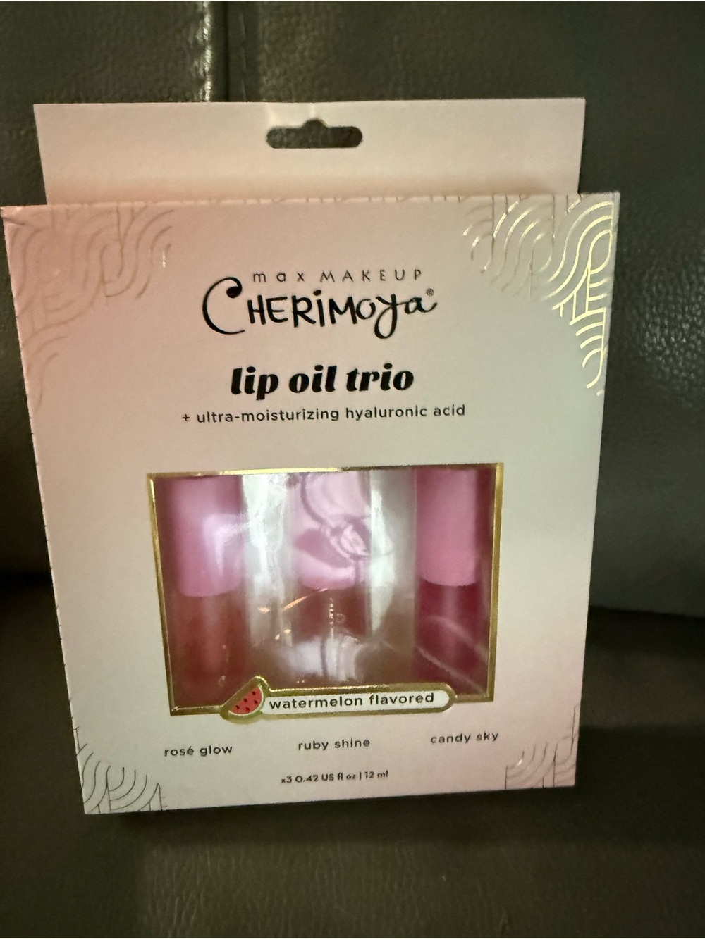 Lip Oil Trio - Pink Shades (Rosé Glow, Ruby Shine, Candy Sky)